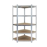 KARAT Schwerlastregal Eckregal Metallregal für Lager Regalsystem -...