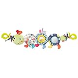 Fehn Kinderwagenkette Baby Mobile Raupe COLOR Friends – Babymobile Kette...