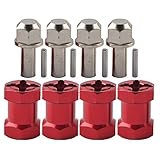 RC Rad Hub Adapter Metall 12mm Sechskant Rad Adapter Set für Traxxas HSP...