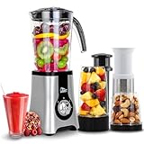 Uten E1339 Standmixer Mixer Smoothie Maker Multifunktion Standmixer...