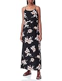 ONLY Damen Onlnova Lux Strap Maxi Dress Aop Ptm Kleid, Black/Aop:romantic...