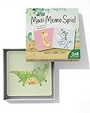 Unsere Wilden Tiere, Maxi Memorie ab 2 Jahren, Montessori Spielzeug 2...