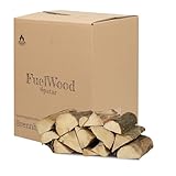 FuelWood Spatar Premium Hainbuchen-Brennholz 25L – Ofengetrocknet, 25 cm...