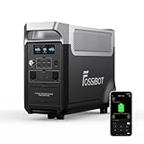 FOSSiBOT F3600 Pro Powerstation, 3840Wh LiFePO4 Tragbare Solargenerator mit...