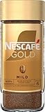 NESCAFÉ GOLD Mild, löslicher Bohnenkaffee, Instant-Kaffee aus erlesenen...