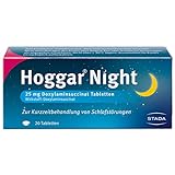Hoggar Night – Schlaftabletten zur Hilfe beim Einschlafen und bei akuten...