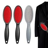 3 Stück Fusselbürsten, Doppelseitige Fusselentfernerbürste,...