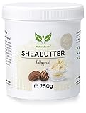 NaturaForte Sheabutter unraffiniert & kaltgepresst 250g – Naturreine...