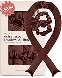 Kitsch Satin Heatless Curling Set XL - Groß Heatless Lockenwickler...