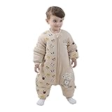 Baby Schlafsack mit Beinen Warm gefüttert winter kinder schlafsack...