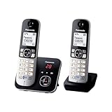 Panasonic KX-TG6822GB DECT Schnurlostelefon mit Anrufbeantworter...