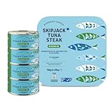 by Amazon Thunfischfilets, geschnitten, in Olivenöl, 195g, 4er-Pack