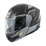 MTR K-4 Evo Klapphelm, als Jethelm & Integralhelm ECE 22.06 Geprüft,...