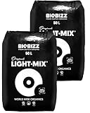 Growkingz Biobizz Lightmix Erde 100 Liter, Biobizz Light Mix 2 x 50L...