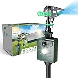 Wasserstrahl Tiervertreiber, Vogelabwehr, Reiherschreck für Garten &...
