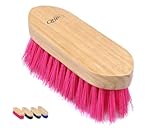 netproshop Pferdebürste Wurzelbürste mit Festen Farbigen Borsten und...