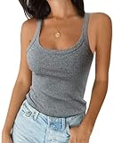 Imily Bela Tops für Damen Tank Top Sexy Oberteile Basic Schönes Schnitt...