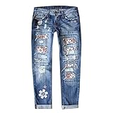 Sommer-Denim-Shorts für Damen,Hohe Taille,Zerrissene Jeanshorts,mit...