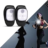 Yuragim LED Clip Lampe, Lauflicht LED Stirnlampe Wiederaufladbar...