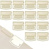 craspire 24 Stück Lesezeichen Seitenclip Aus Metall 1,1 x 1,4 Zoll Goldene...