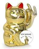 ANGRY CAT - Winkekatze Lucky CAT - Lustige winkende Katze - japanische...