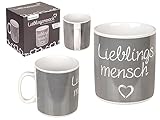 Out of the blue XXL Becher Tasse »Lieblingsmensch« Steingut im...