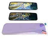 Blendschutzfolie Für Rückspiegel - 5 X 20 cm Gegen Beschlagen & Kratzer,...