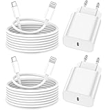 iPhone Ladekabel, [MFi-Zertifiziert] 2er-Pack 25W iPhone Ladegerät...