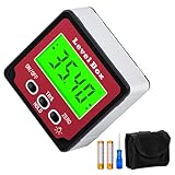 Mcbazel Digitaler LCD Winkelmesser Neigungsmesser, Winkelsucher...