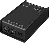 IMG STAGELINE DIB-100 DI-Box in Schwarz, Ground-Liftschalter gegen...