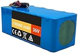 E-Bike Akku 36V 100Ah Elektrofahrra Lithium Batterie 36V 100AH...