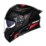 VVPEC Motorradhelm Klapphelm ECE Genehmigt Motorrad Herren - RollerHelm...