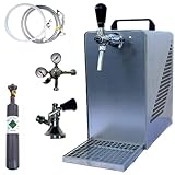 BieTal® Bierzapfanlage Bierkühler Zapfanlage mit Kühlung 30 Liter/h -...