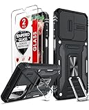 LeYi Handyhülle für Samsung Galaxy A26 5G Hülle [2 Glasfolie...