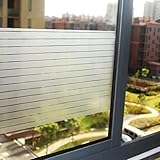 Lifetree Fensterfolie Streifen Blickdicht Sichtschutzfolie: Selbstklebend...