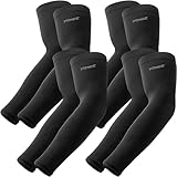 YQXCC 4 Paare Kühlung UV-Schutz Ärmlinge, UPF 50+ Arm Sleeves Tattoo...