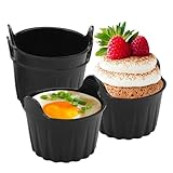 WhizNook 4 Stück Silikon Muffinförmchen Airfryer, BPA Frei Muffinform...