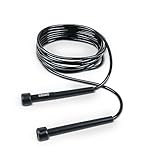 Trenas Springseil, Speed Rope 3 Meter, schwarz