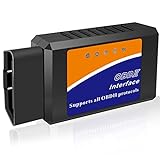 OBD2 Bluetooth Diagnosegerät Auto Scanner Code Leser für Android Windows,...