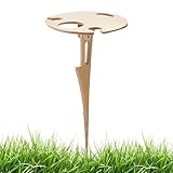 Kasmole Klappbarer Campingtisch,Outdoor Picknicktisch Mit Getränkehalter |...