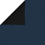 Rantry Schwimmende PE-Solarfolie 488x244cm schwarz und blau Poolabdeckungen...