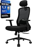 Milacyee Bürostuhl, Ergonomischer Bürostuhl mit Verstellbarer 4D...