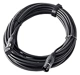 Pronomic XFXM-10 Mikrofonkabel (10m Länge, XLR female 3-pol - XLR male...