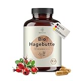 BIO Hagebutten Kapseln hochdosiert, 5200 mg Tagesdosis,...