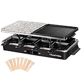Russell Hobbs Raclette Grill 8 Personen [inkl. 8 Pfännchen und...