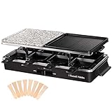 Russell Hobbs Raclette Grill 8 Personen [inkl. 8 Pfännchen und...