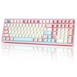 YUNZII AL98 QMK/VIA Kabellose Mechanische Gaming Tastatur,...