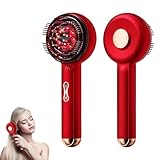 Kopfmassagegerät Elektrisch, 2-in-1 Kopfmassage Kopfhaut-Massagegerät,...