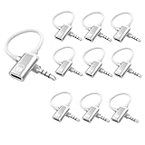 Gvvsjgdbis Audiokabel, 3,5 mm Stecker auf Typ-C-Buchse, analoger...