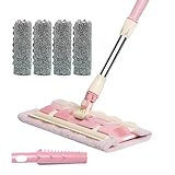 Xijobido Staubmopp - Wiederverwendbarer Mopp Mit 4 Waschbaren Pads -...